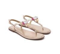 GIOSEPPO Women's Rindge Flat Sandal, Platinum, 3.5 UK