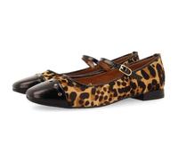 GIOSEPPO Women's sered Mary Jane Flat, Leopard, 5.5 UK