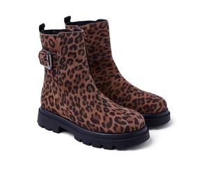 GIOSEPPO Women's Tintah Oxford Boot, Leopard, 5 UK