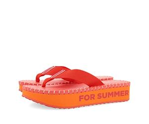 GIOSEPPO Women's Verton Flip-Flop, Coral Garden, 4 UK
