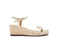 Gioseppo Yalaha Esparto Wedge Sandals Golden EU 39 Woman