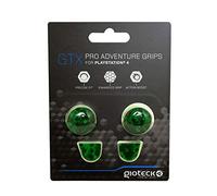 Gioteck GTX PS4 Thumb Grips - Silicone Caps for Joysticks - Non-Slip - Aiming Aid - PS4 Controller Protection - Green