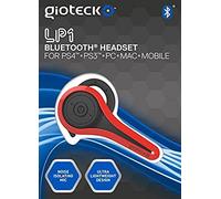 Gioteck LP-1 Bluetooth Chat Headset - Red (PS4/PS3/PC)