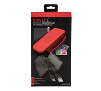 GIOTECK NSW ESSENTIAL NINTENDO SWITCH LITE STARTER PACK RED USB PROTECT CASE