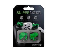 Gioteck STGX Thumb Grips Xbox Series X/S - Caps/Caps/Protective Silicone for Xbox X/S Joysticks Grips - Anti Slip - Aim - Xbox Series X/S Controller Protector - Camo Green
