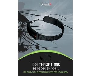 Gioteck TX-1 Military Style Throat Mic for Xbox 360