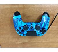 Gioteck VX4 Wireless Controller for PS4 & PC - Blue & Black - New Read Below