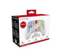Gioteck WX5+ Wireless Controller for Nintendo Switch 2 - Chat Menu Button - Hall Effect Thumbs and Triggers - Customisable RGB - Programmable Back Buttons (Crayons)