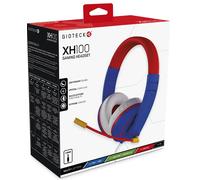 Gioteck XH100X Stereo Headset - Blue/Red NEW
