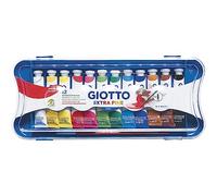 GIOTTO 3041 00 Tempera Paint, 12/Multicoloured, 28 x 12 x 2.5 cm