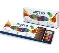 GIOTTO 90pcs Gift Box 40 Turbo Colour Felt-Tip Pens & 50 Stilnovo Colour Pencils
