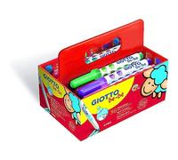 GIOTTO be-bè Colouring Felt Tip Pens for Young Children, Box of 36 Pens in Assorted Colours, Super Washable, Ideal for School & Home