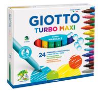 Giotto Gio Turbo Maxi Felt Tip Pen 24pcs Set