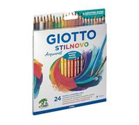 Giotto 255800 Stilnovo Acquarell Watercolour Pencils - Pack of 24