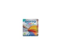 GIOTTO Stilnovo Acquarell Watercolour Colouring Pencils, 24 Assorted Colours, Ideal for Children, Parties and Schools