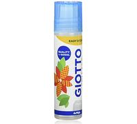 GIOTTO Transparent Glue Stick, Plastic Tube with Sponge Tip, 40g, In Tray, Super Washable, For Children and Schools