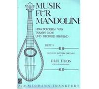 Giovan Battista Gervasio-Drei Duos op. 5-2 Mandolines-Instrumental Work