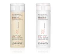 GIOVANNI 50:50 Balanced Shampoo & Conditioner Set - Hydrating Clarifying & Calming to Clean & Moisturize For Over-Processed Hair Salon Quality No