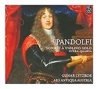 Giovanni Antonio Pandolfi Mealli : Pandolfi Mealli: Sonate a Violino Solo Opera