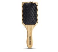 Giovanni, Bamboo Handle and Base Rectangular Hairbrush, 1 Brush, Hair Types