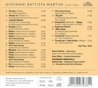 GIOVANNI BATTISTA MARTINI: SACRED VOCAL MUSIC; ORGAN SONATAS; HARPSICHORD SONATA