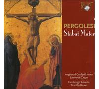 PERGOLESI/GRUFFYDD-JONES/ZAZZO/PARKER/LEVY: STABAT MATER - CD