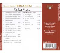 GIOVANNI BATTISTA PERGOLESI: STABAT MATER NEW CD