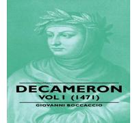 Giovanni Boccaccio Decameron - Vol I (1471) Paperback Book Giovanni Boccaccio Multicolor