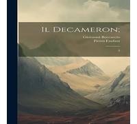 Giovanni Boccaccio Il Decameron;: 2 Hardcover Book Giovanni Boccaccio Multicolor