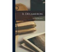 Giovanni Boccaccio Il Decameron Hardcover Book Giovanni Boccaccio Multicolor