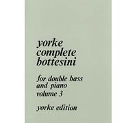 Giovanni Bottesini Complete Bottesini Vol. 3-Double Bass Book