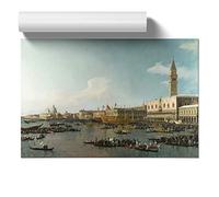 Giovanni Canaletto Ascension Day | Unframed Wall Art Print | Ready to Frame Poster | Modern Home Decor Picture | Artwork for Living Room, Bedroom, Kitchen or Office | A3 (29.7x42 cm)
