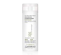 Giovanni Cosmetics Tea Tree Triple Treat Invigorating Conditioner 8.5 oz | Cooling Peppermint, Eucalyptus, Rosemary, Helps Dry Flaking Scalp, Paraben Free, Helps to Moisturize, Smooth & Detangle
