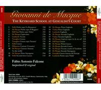 Giovanni de Mac Giovanni De Macque: The Keyboard School at Gesu (CD) (US IMPORT)
