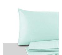 Giovanni Dolcinotti | Set of 2 Pillow Cases Double and Single Bed 40 x 60 cm - 100% Cotton - Made in Italy - Water Colour