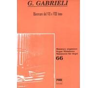 Giovanni Gabrieli-Ricercare Del VII E VIII-Organ