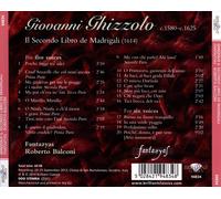 GIOVANNI GHIZZOLO: IL SECONDO LIBRO DE MADRIGALI NEW CD