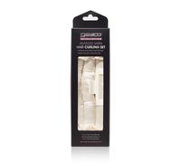 GIOVANNI Heatless Satin Hair Curling Set - Eco Chic Technology Vegan Friendly Natural Healthy Looking Curls No Heat Damage Hair Clip Satin S