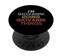 Giovanni Name Giovanni Personalized Name First Given PopSockets Adhesive PopGrip