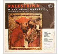 Giovanni Pierluigi da Palestrina - SUAST 50578 Palestrina Missa Papae Marcelli Czech Philharmonic Chorus LP