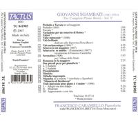 GIOVANNI SGAMBATI: THE COMPLETE PIANO WORKS, VOL. 5 NEW CD