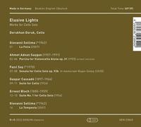 Giovanni Sollima : Dorukhan Doruk: Elusive Lights CD (2023) NEW