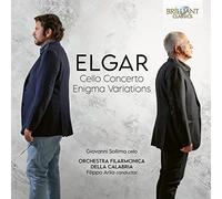 GIOVANNI SOLLIMA OR - ELGAR CELLO CONCERTO ENIGMA V - CD - C4z