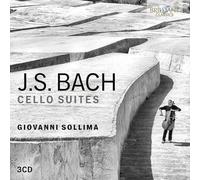 GIOVANNI SOLLIMAORC - J.S. BACH CELLO SUITES - CD - E4z
