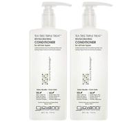 GIOVANNI Tea Tree Triple Treat Invigorating Conditioner - Cooling Peppermint Eucalyptus Rosemary Helps Dry Flaking Scalp Paraben Free Helps to Mo