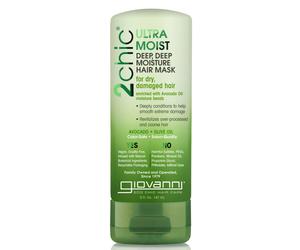 GIOVANNI Ultra-Moist Deep Deep Moisture Hair Mask - Avocado & Olive Oil Creamy Hydration Formula Enriched with Aloe Vera Shea Butter Botanical Ex
