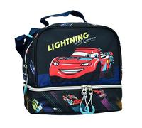 Giovas S.A. Disney Cars Lightning Rectangular Multi Compartment Kids Children Thermal Insulated Cooler Lunch Bag, Perfect Size for Packing Hot or Cold Snacks for Nursery School and Travel (Cars)