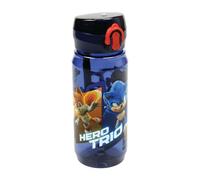 Giovas S.A. Sonic The Hedgehog Characters Reusable Large Ecozen Durable Plastic Bottle BPA Free 600ml School Lunch Kids Childrens