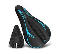 Gioyonil Narrow Bike Seat Cushion, Soft Gel Padded Bicycle Seat Cover, Men Women Comfort Bike Saddle Fits for Peloton Exercise Cycling Stationary Spinning Mountain Road Bikes, Indoor & Outdoor