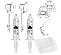 Gipizi Inverted Nipple Puller 2 PC Nipple Aspirator Corrector Women Nipple Suckers for Flat Nipples